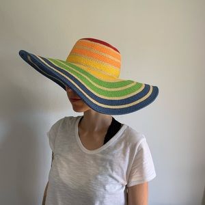 Glamorous Rainbow Sun Hat